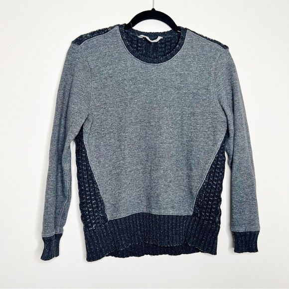 Athleta Madera Chunky Knit Merino Wool Gray Sweater Size XXS Women’s - Picture 1 of 5